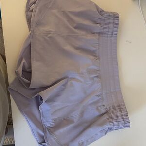 Lululemon Athletica Light Purple Athletic Shorts